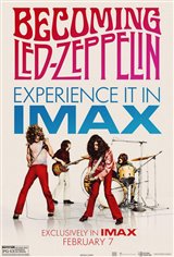 Becoming Led Zeppelin IMAX Exclusive Movie Poster