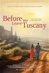 Before We Leave Tuscany Movie Poster