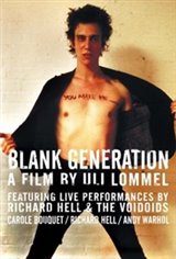 Blank Generation Movie Poster