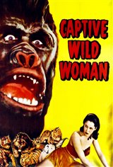 Captive Wild Woman Movie Poster