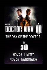 Doctor Who 50th Anniversary Special: The Day of the Doctor in 3D Movie Trailer