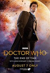 Doctor Who: The End of Time 10th Anniversary Movie Poster