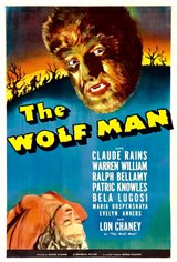 Double Feature: The Wolf Man (1941) / Frankenstein Meets the Wolf Man (1943) Movie Poster