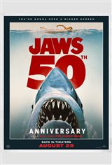 Jaws: 50th Anniversary Movie Poster