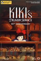 Kiki's Delivery Service 35th Anniversary - Studio Ghibli Fest Movie Poster