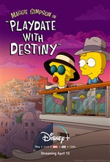 Maggie Simpson in 'Playdate With Destiny' (Disney+) Movie Poster