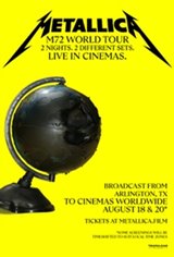 Metallica M72 World Tour Live from TX #1 Movie Poster