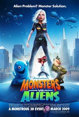 Monsters vs. Aliens Large Poster