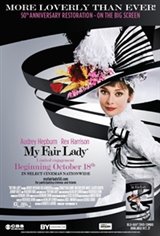 My Fair Lady - 50th Anniversary Movie Poster