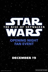 Opening Night Fan Event: Star Wars : The Rise of Skywalker Large Poster
