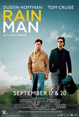 Rain Man 35th Anniversary Movie Poster