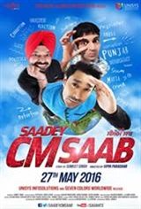 Saadey CM Saab Movie Poster
