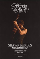 Shawn Mendes: For Friends and Family Only (A Live Concert Film) Movie Poster