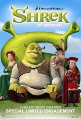 Shrek 20th Anniversary Movie Poster