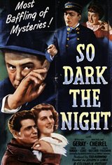 So Dark the Night (1946) Movie Poster