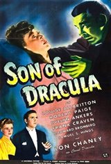 Son of Dracula Movie Poster