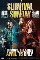 Survival Sunday: The Walking Dead/Fear the Walking Dead Large Poster