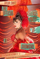 Taylor Swift: The Official Release Party of a Showgirl Movie Poster
