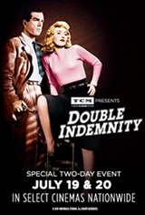 TCM Presents Double Indemnity Movie Poster