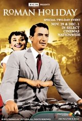 TCM Presents Roman Holiday Movie Poster