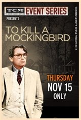 TCM Presents To Kill A Mockingbird 50th Anniversary Movie Poster