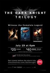 The Dark Knight Trilogy - The IMAX Experience Movie Poster