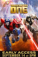 Transformers One Early Access Movie Poster