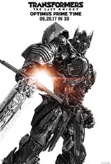 Transformers: The Last Knight - Optimus Prime Time 3D Movie Poster