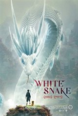 White Snake Large Poster