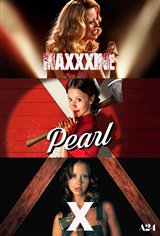 X Trilogy Triple Feature: Pearl / X / Maxxxine Movie Poster