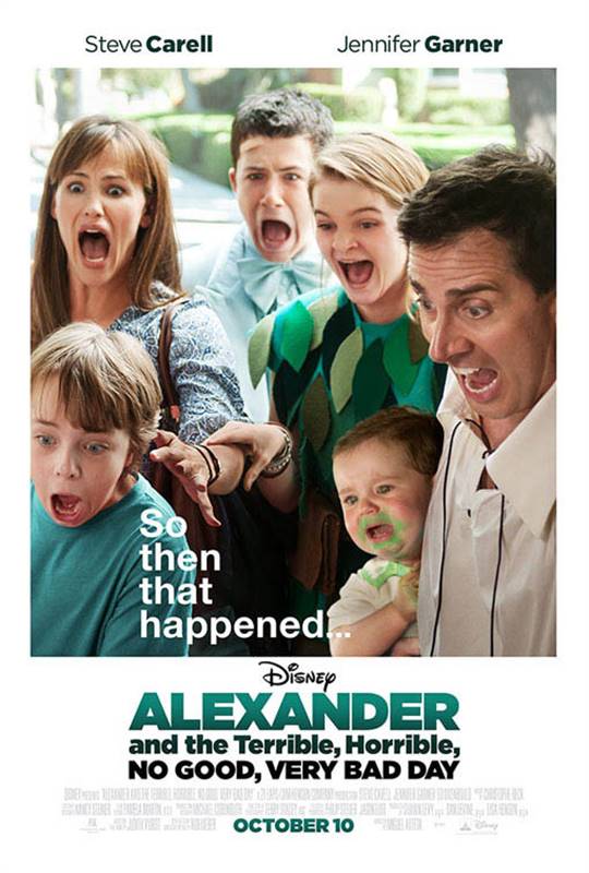 Alexander and the Terrible, Horrible, No Good, Very Bad Day Large Poster