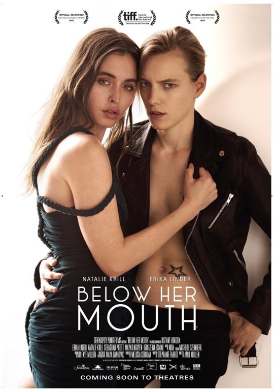 Below Her Mouth Large Poster
