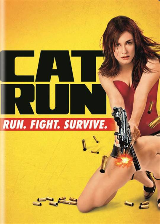 Cat Run Large Poster