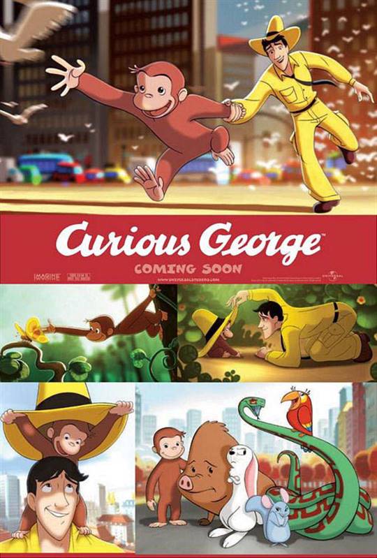 Curious George Large Poster