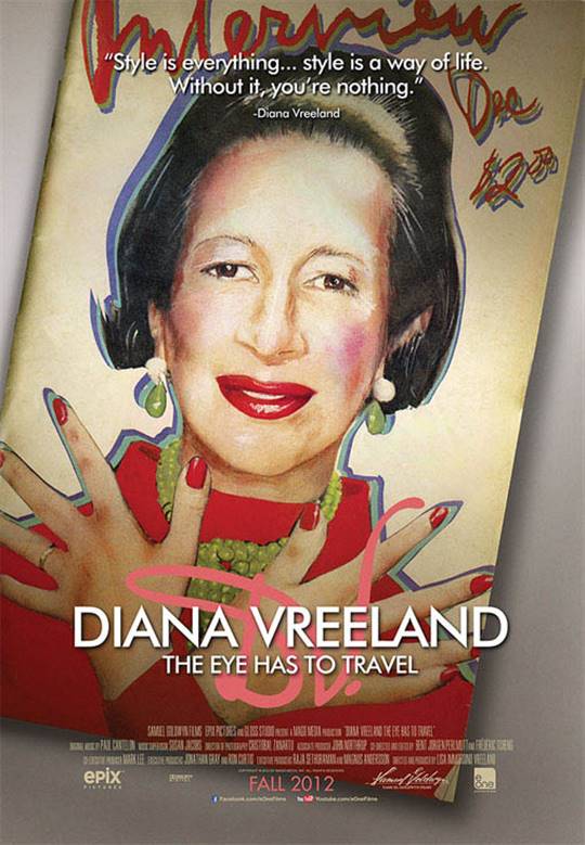 Diana Vreeland: The Eye Has to Travel Large Poster