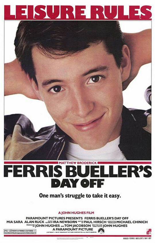 Ferris Bueller's Day Off Large Poster