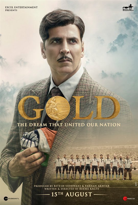 Gold Large Poster