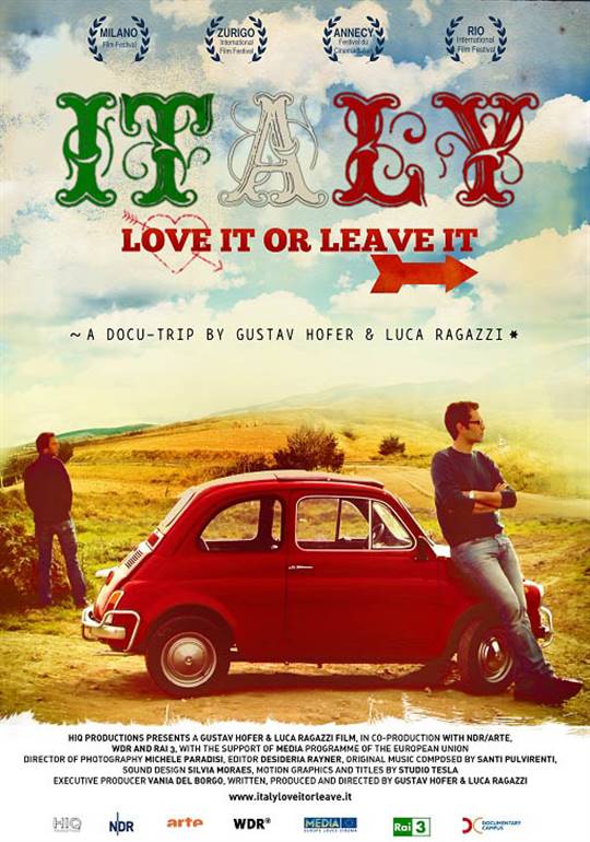 Italy: Love it or Leave it Large Poster