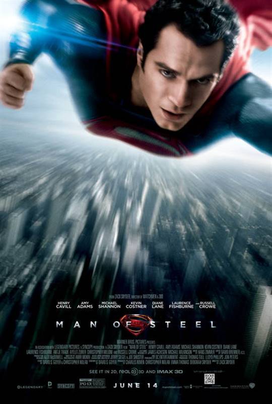 Man of Steel Large Poster