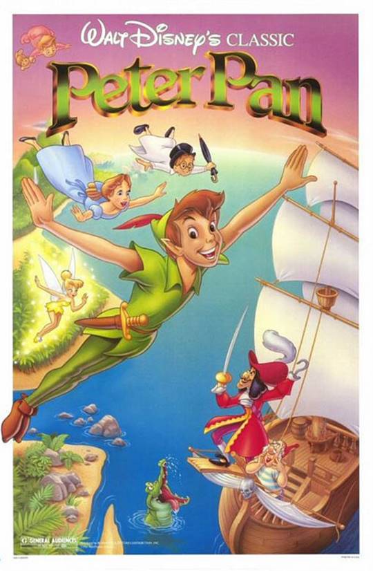 Peter Pan (1953) Large Poster