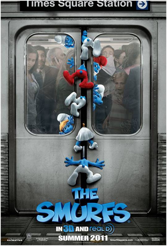 The Smurfs Large Poster