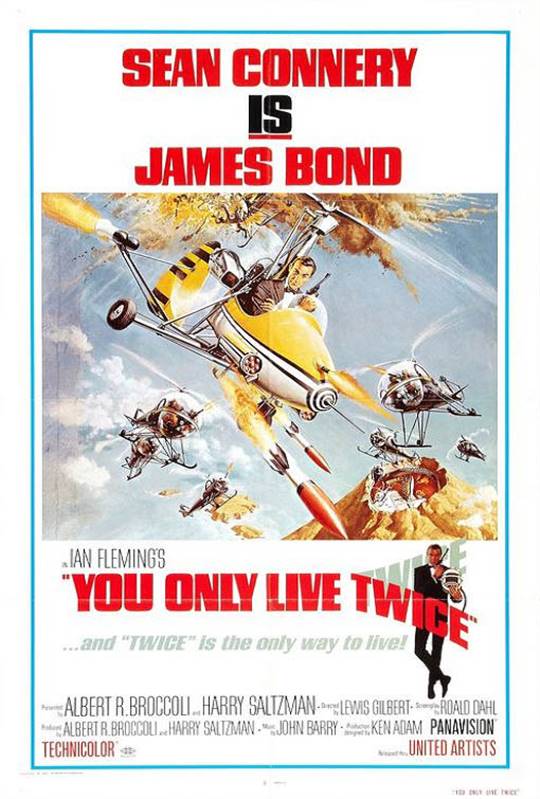 You Only Live Twice Large Poster