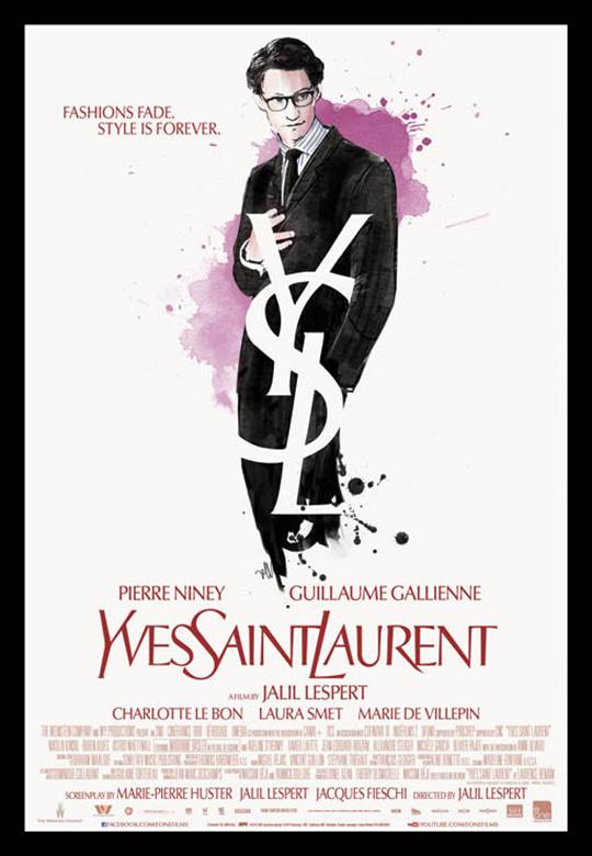 Yves Saint Laurent Large Poster