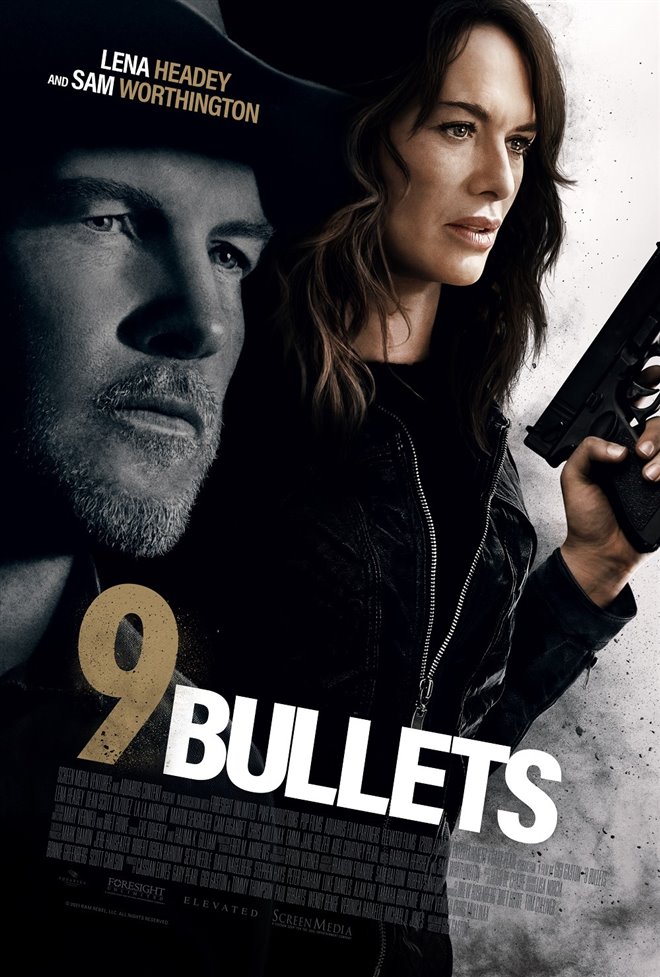 9 Bullets Large Poster