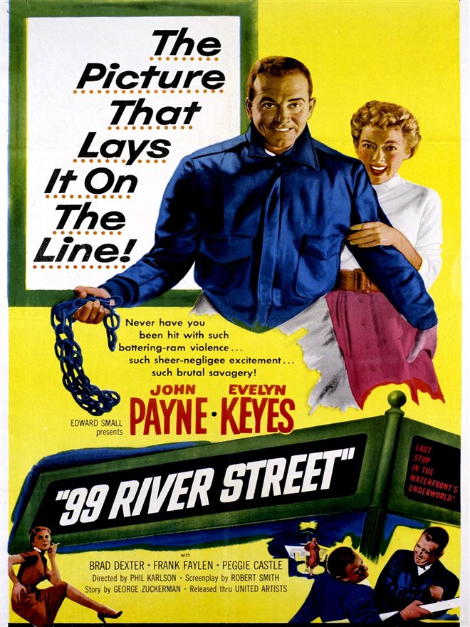 99 River Street Large Poster