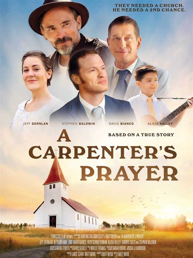 A Carpenter's Prayer Large Poster