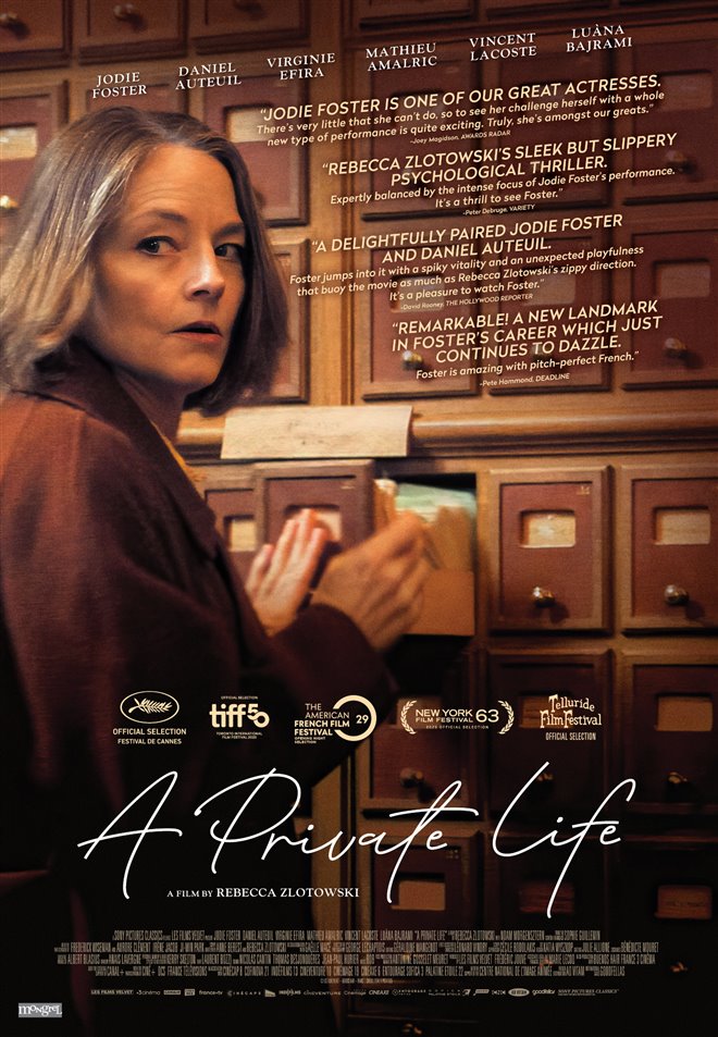 A Private Life Large Poster