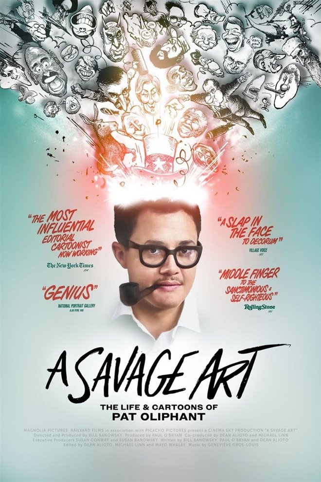 A Savage Art Large Poster