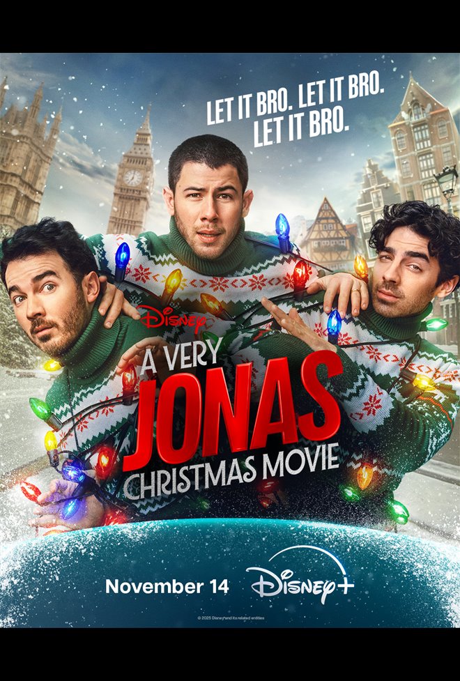 A Very Jonas Christmas Movie (Disney+) Large Poster