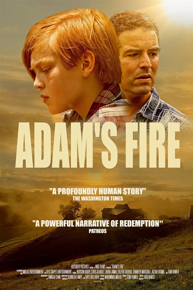Adam's Fire Large Poster